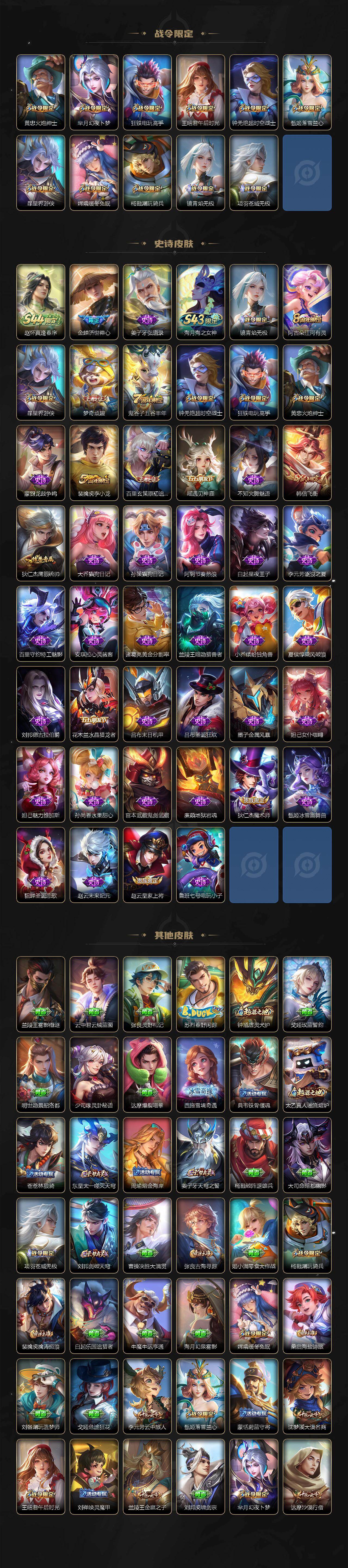 WZLX4581246王者荣耀账号详情图2 WZLX4581246王者荣耀账号详情图2