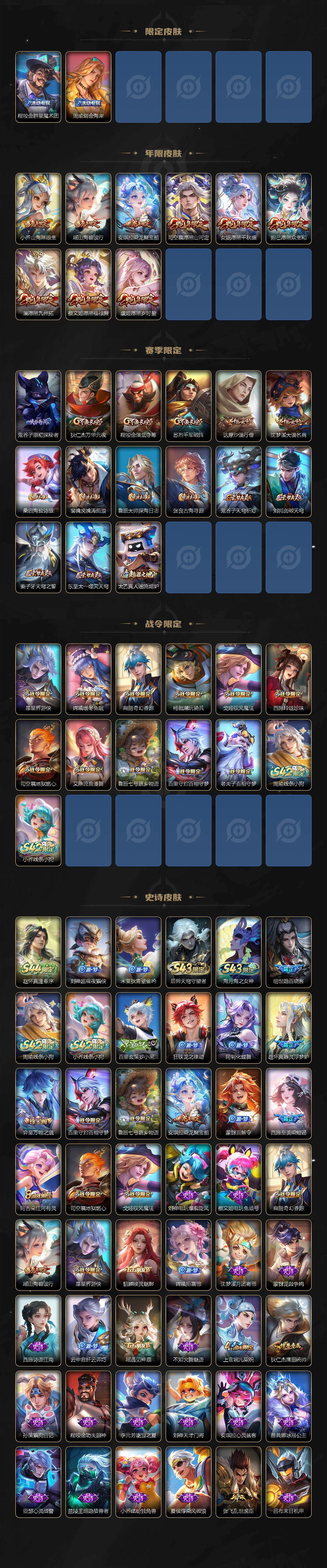 WZLX4581222王者荣耀账号详情图2 WZLX4581222王者荣耀账号详情图2
