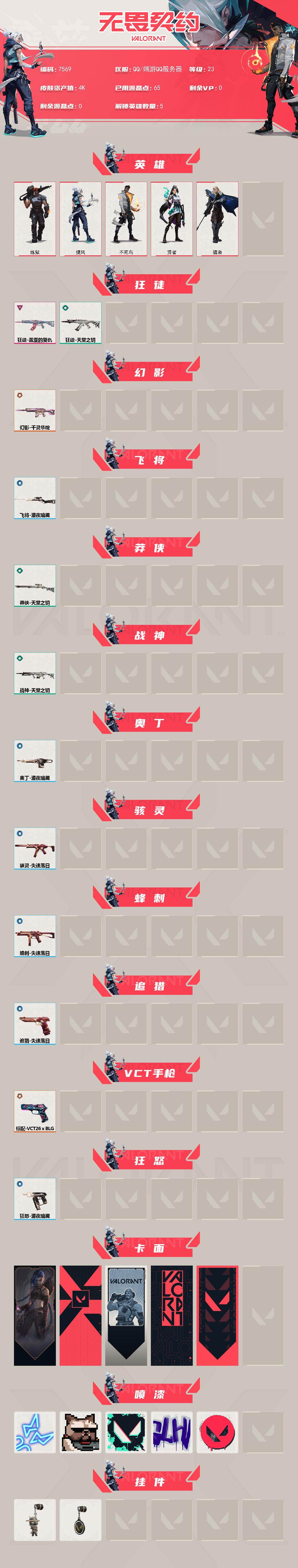 WWQMMN494104无畏契约账号详情图3 WWQMMN494104无畏契约账号详情图3