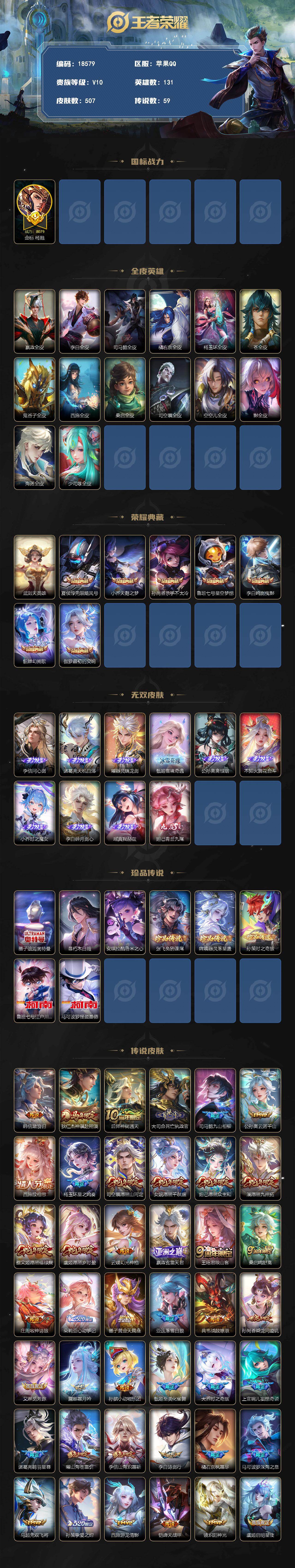 WZEY4586568王者荣耀账号详情图2