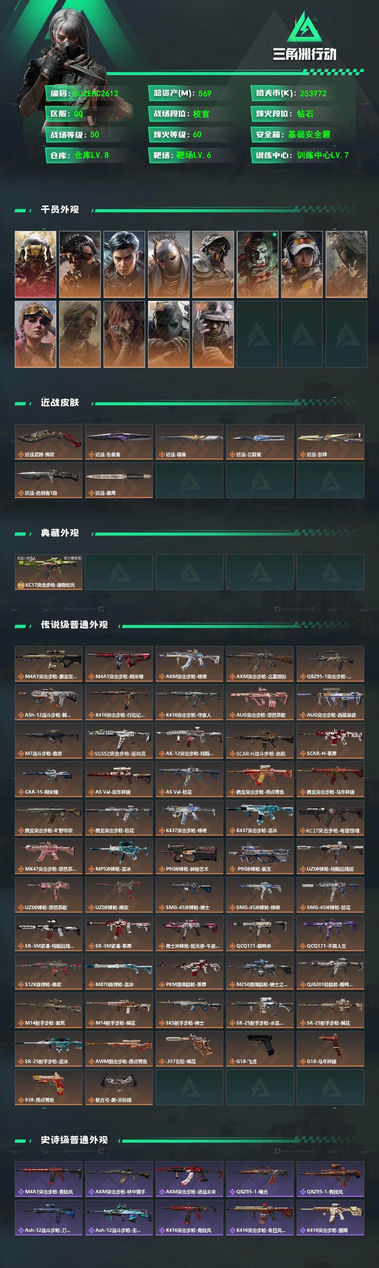 SJZEY4255908三角洲行动账号详情图2 SJZEY4255908三角洲行动账号详情图2