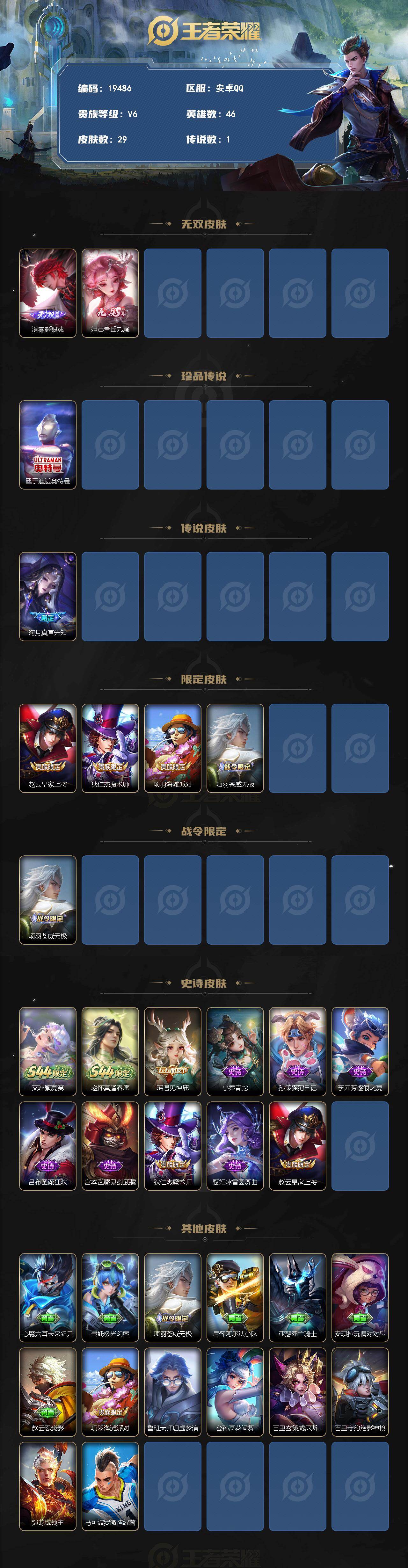 WZEY4620468王者荣耀账号详情图2