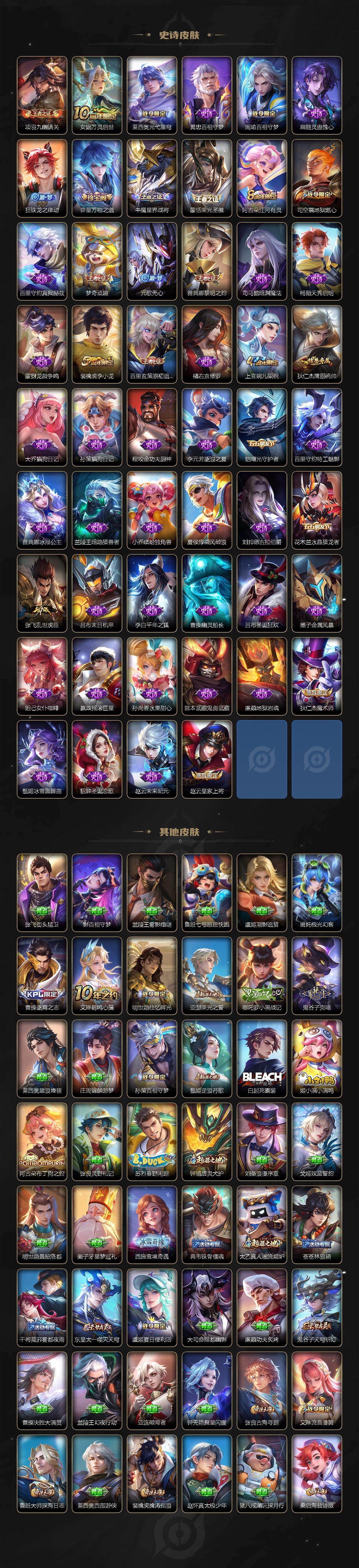 WZMMN4631300王者荣耀账号详情图4 WZMMN4631300王者荣耀账号详情图4