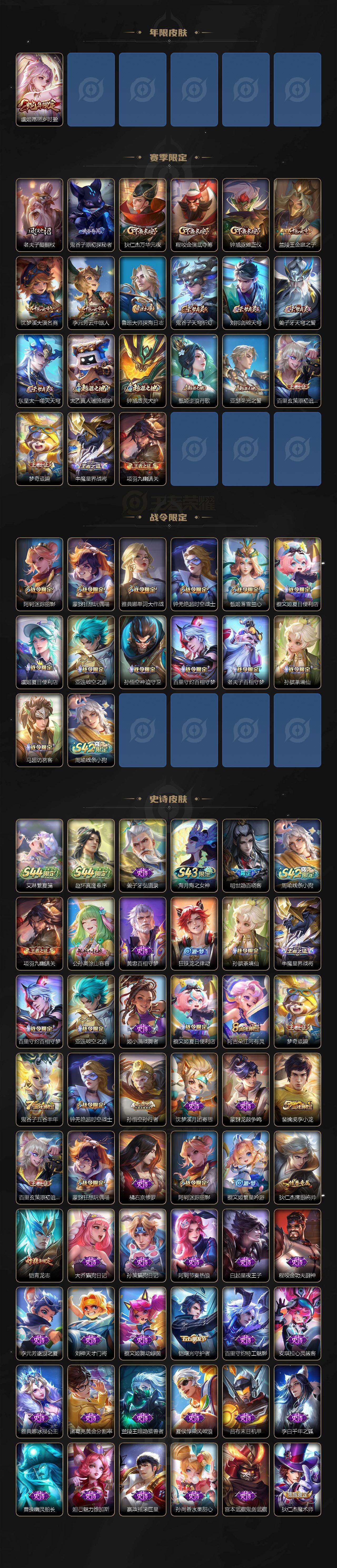 WZEY4638015王者荣耀账号详情图3 WZEY4638015王者荣耀账号详情图3
