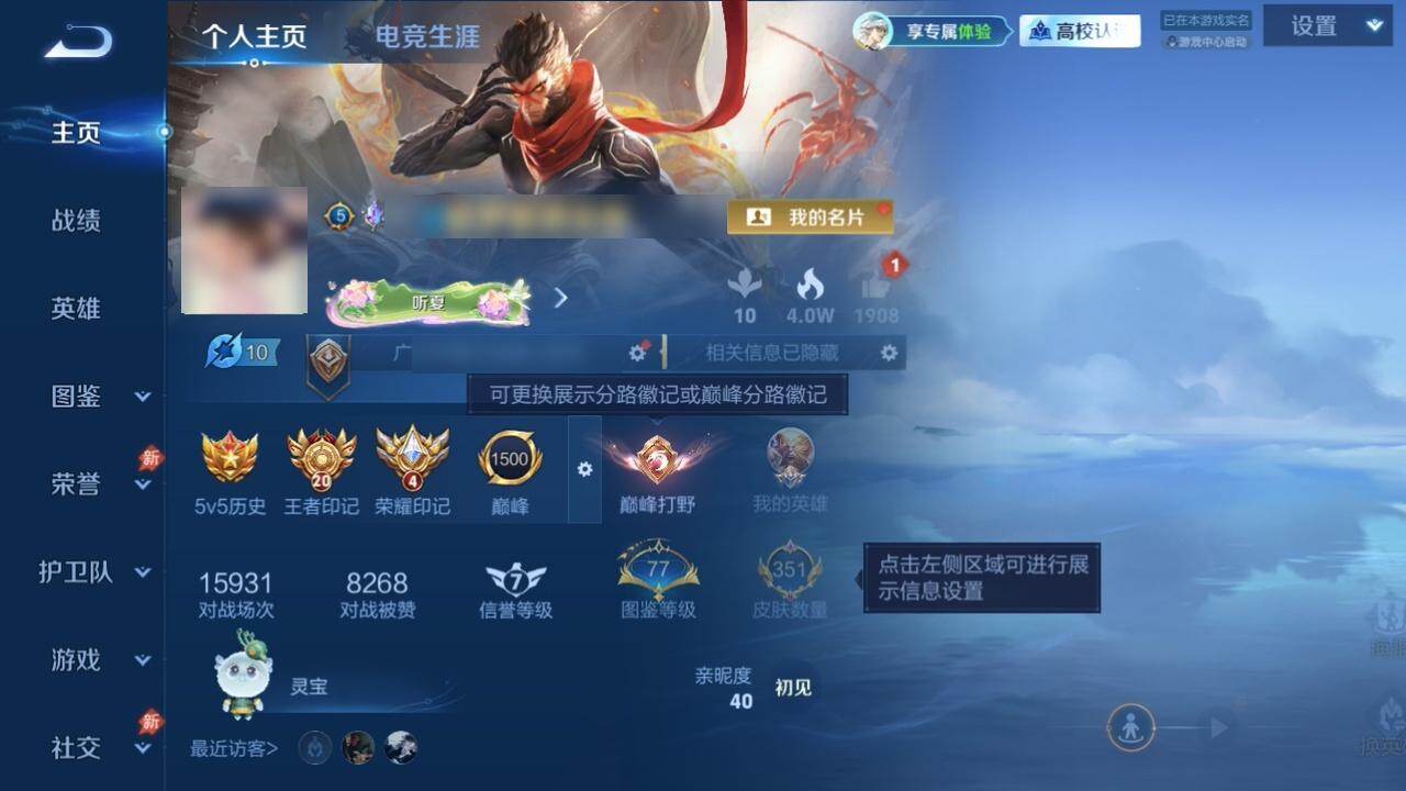 WZMMN4661461王者荣耀账号详情图3