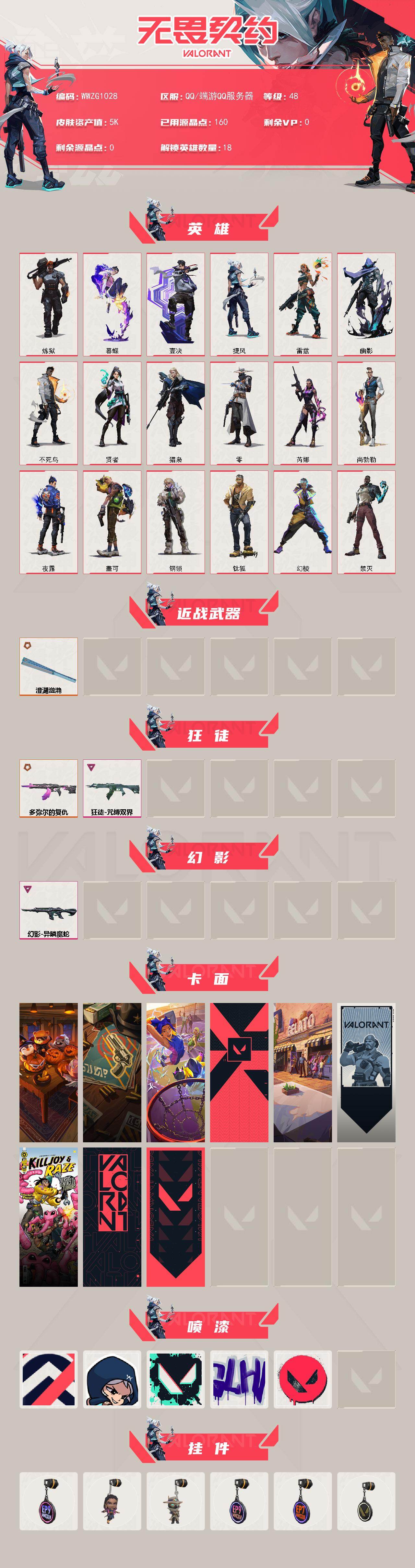 WWQEY4122230无畏契约账号详情图2