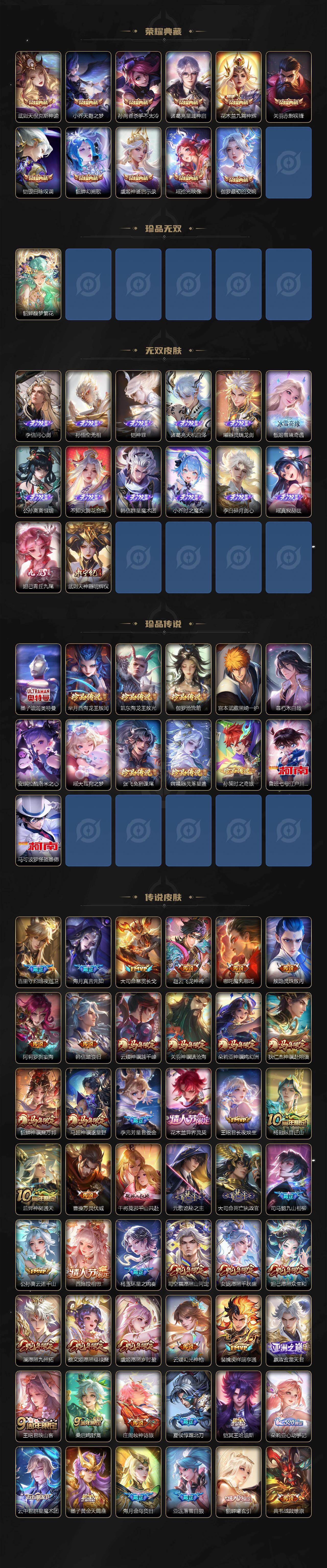WZMMN4669648王者荣耀账号详情图4