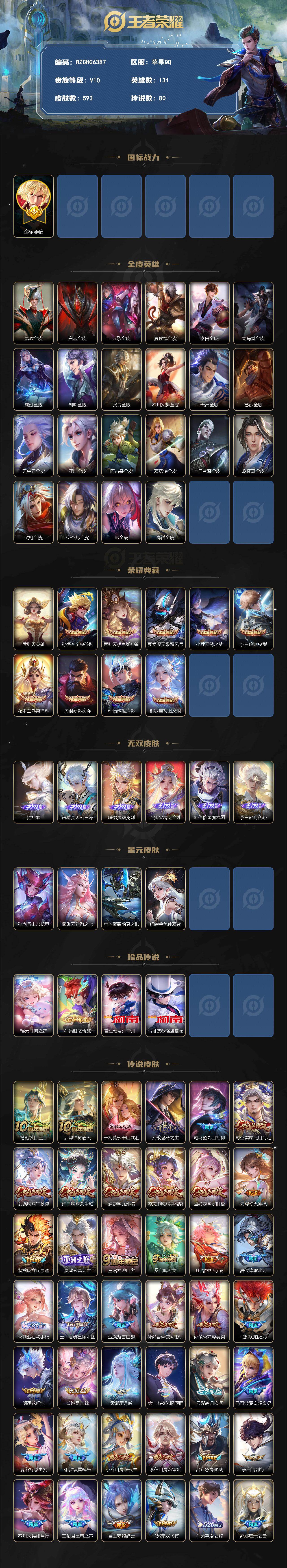 WZEY4673095王者荣耀账号详情图2