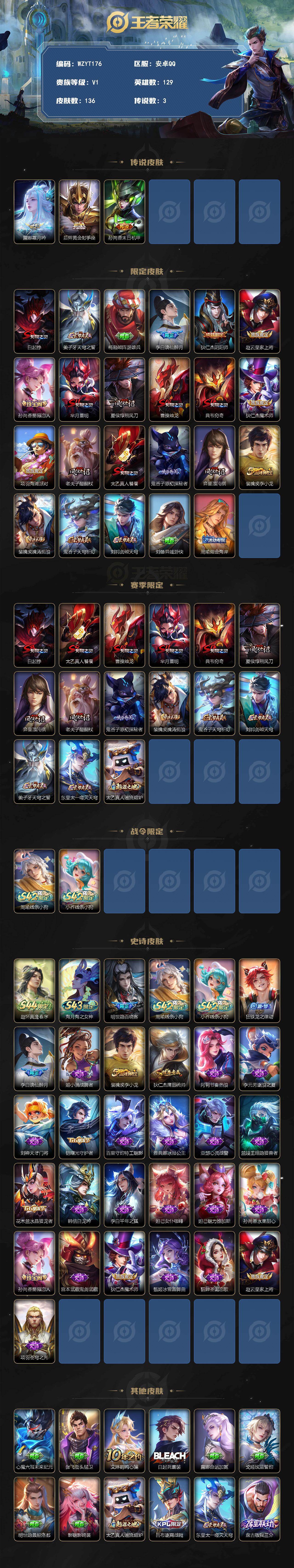WZEY4712173王者荣耀账号详情图2