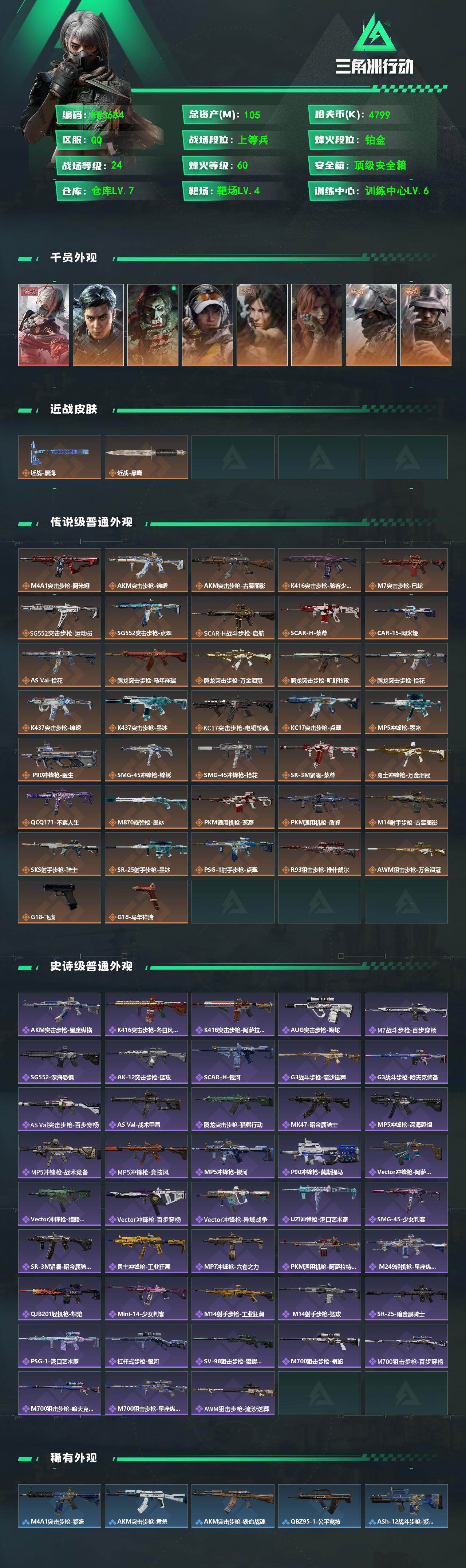 SJZEY4335773三角洲行动账号详情图3