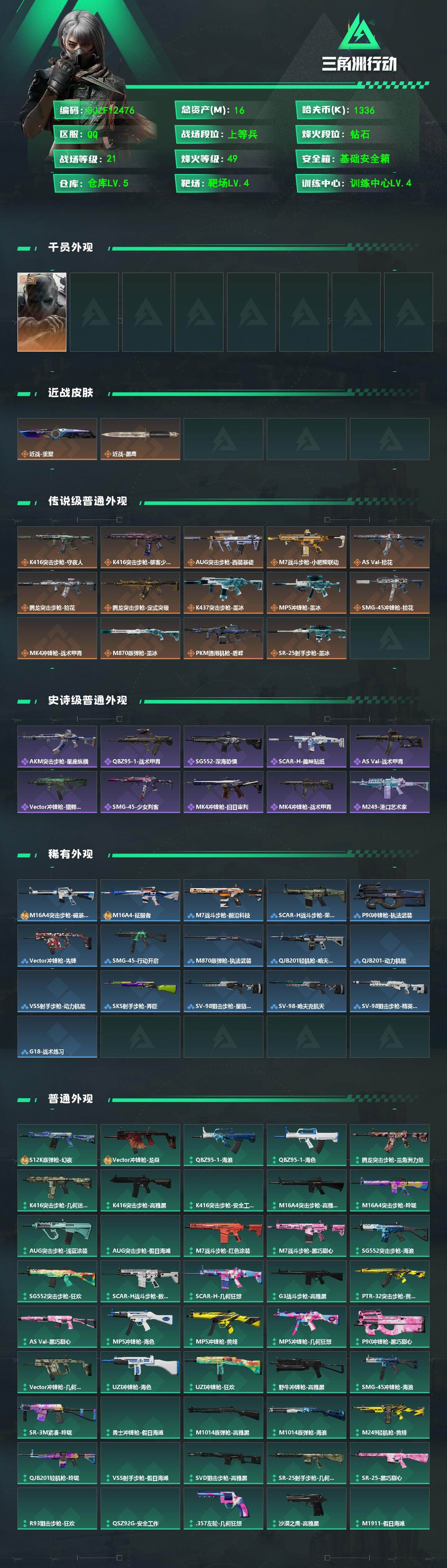 SJZEY4341078三角洲行动账号详情图2