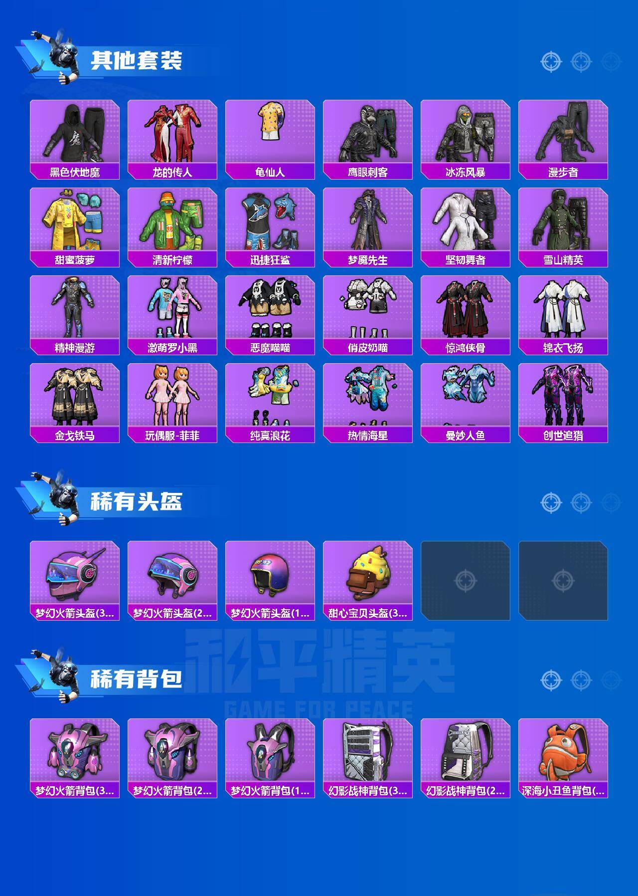 HPMMN4434425和平精英账号详情图6 HPMMN4434425和平精英账号详情图6