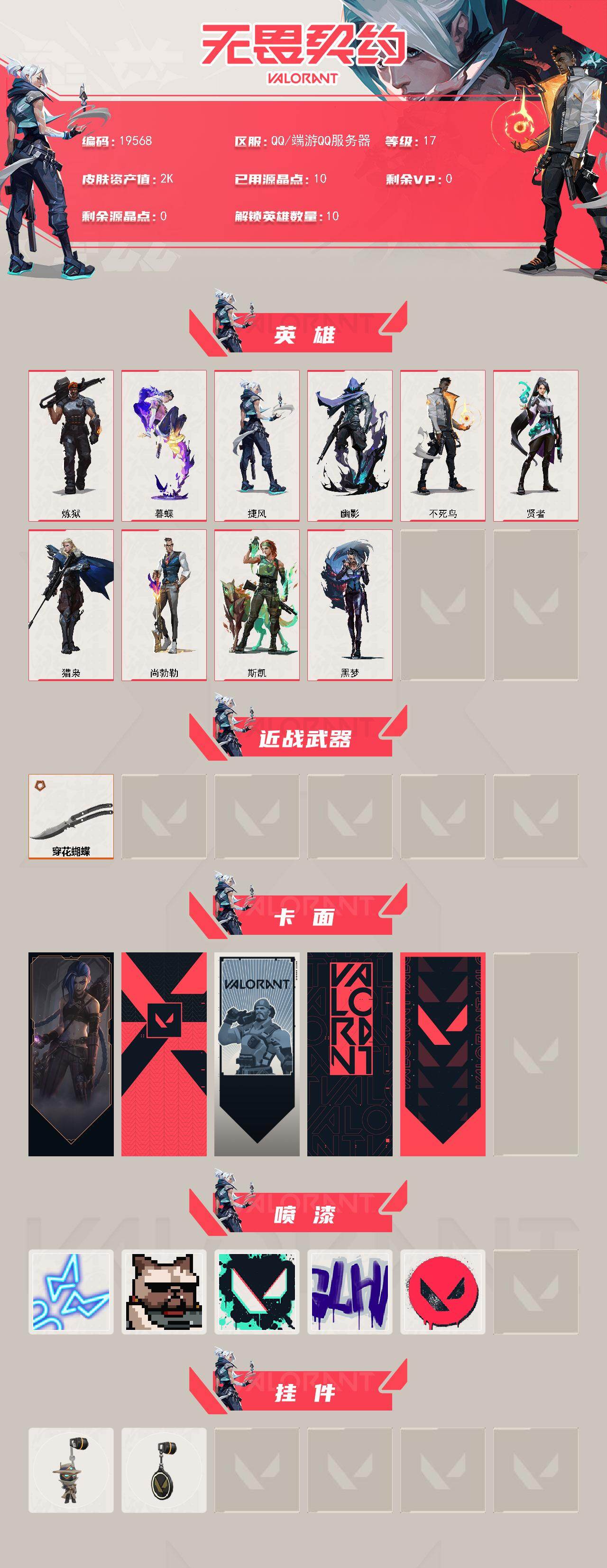 WWQXL4155473无畏契约账号详情图2 WWQXL4155473无畏契约账号详情图2