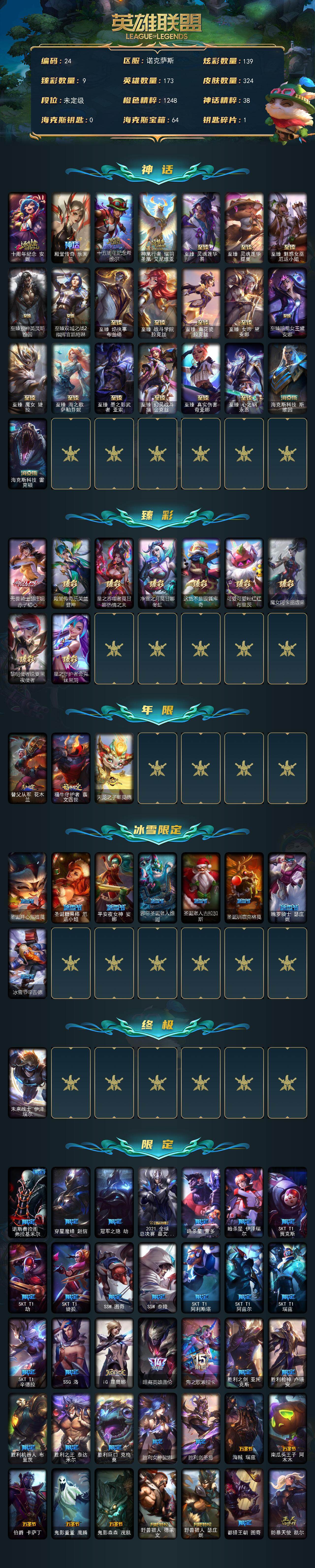 LOLMMN459710英雄联盟账号详情图3